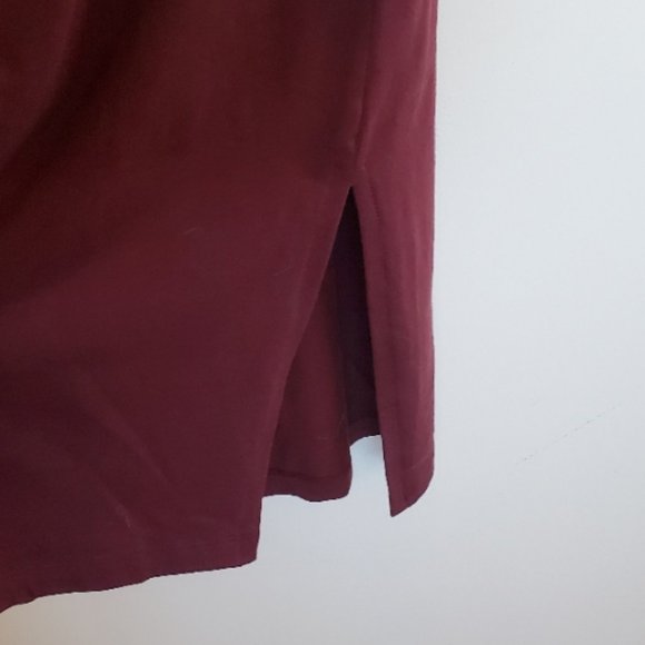 Synergy Organic Clothing Women's Caitlin Dress Small in Mahogany-Burgundy-Wine - Picture 5 of 13